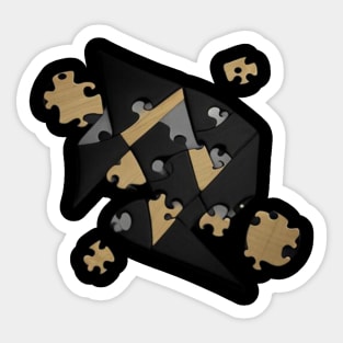 Puzzle abstract Sticker